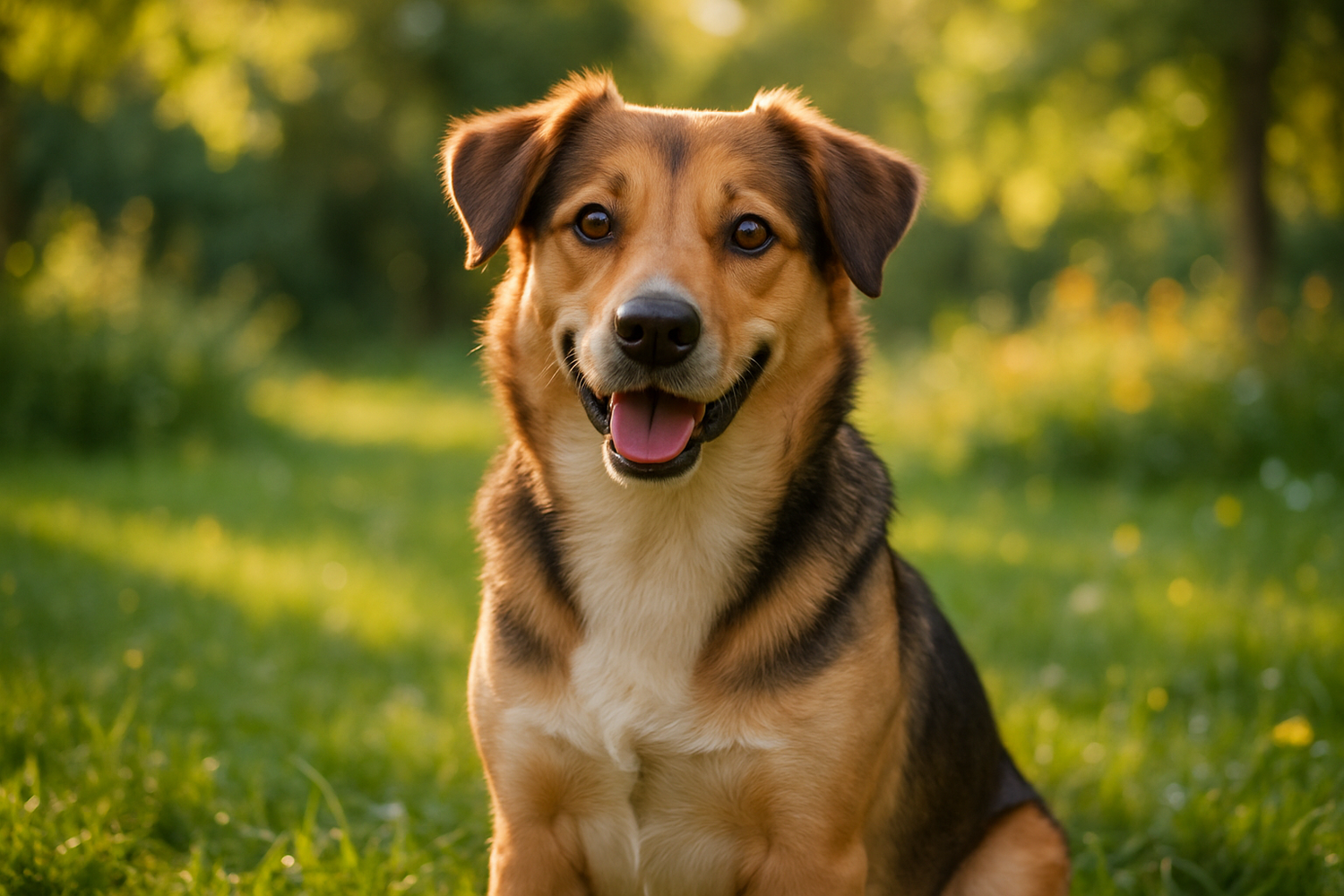 genere une video d'un chien